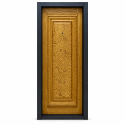 درب طرح چوب عسلی کلاسیک