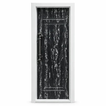 درب تیره طرح مرمری